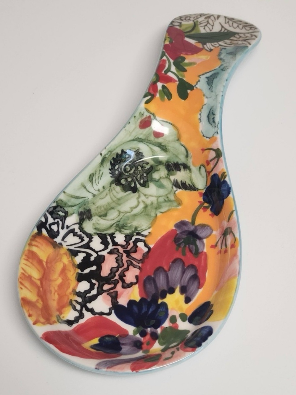 Anthropologie Hand Painted Spoonrest